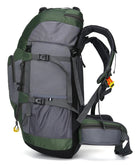 The Outdoor Backpack 60L is suitable for carrying clothing, gear, and essentials on longer trips. With a 60-liter capacity, it offers multiple compartments for organized storage. Adjustable straps allow the backpack to be fitted as needed. A handle and shoulder straps make it convenient to carry. Additional features include trekking pole straps, hip storage, and a drawcord for securing clothing.