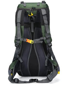 The Outdoor Backpack 60L is suitable for carrying clothing, gear, and essentials on longer trips. With a 60-liter capacity, it offers multiple compartments for organized storage. Adjustable straps allow the backpack to be fitted as needed. A handle and shoulder straps make it convenient to carry. Additional features include trekking pole straps, hip storage, and a drawcord for securing clothing.