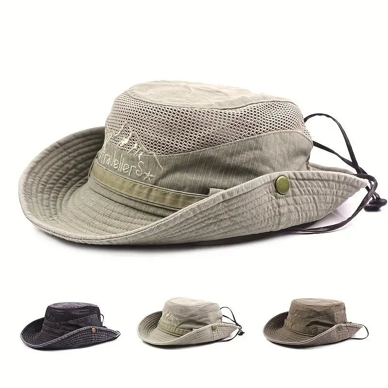 Unisex Outdoor Sun Hat Adjustable