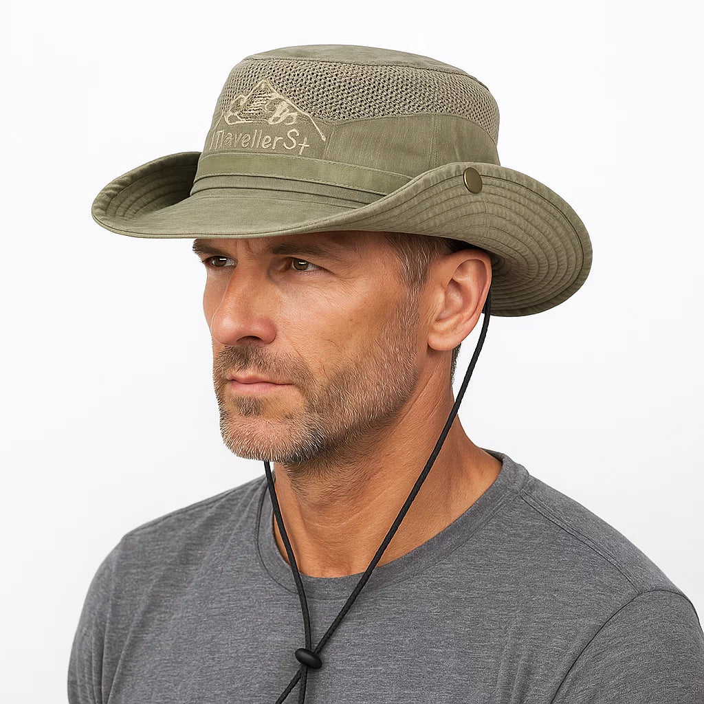 Unisex Outdoor Sun Hat Adjustable