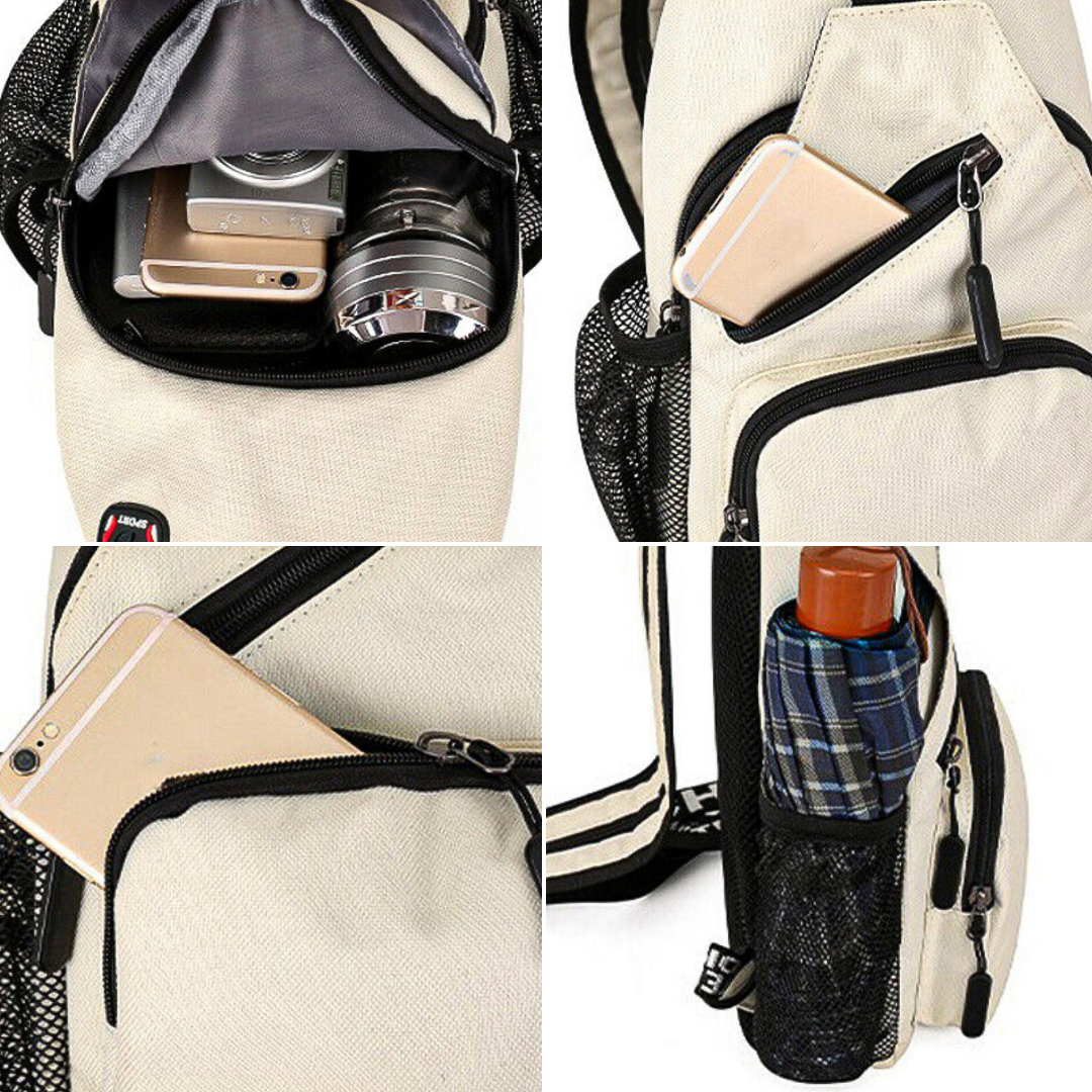 Women’s Outdoor Crossbody Bag Multi-Way Design